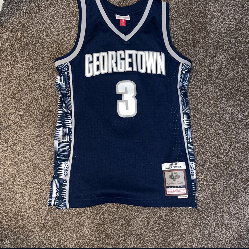 Allen iverson georgetown jersey